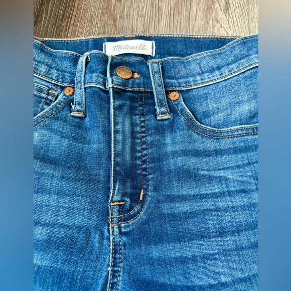 Madewell 10” High-Rise Skinny Jeans Size 24 Petite - Picture 7 of 10